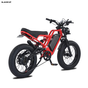 AKEZ EBIKE 20-inch off-road aluminum alloy soft-tail electric vehicle snow-assisted lithium battery off-road motorcycle akez ebike 20 inch off road aluminum alloy soft tail electric vehicle snow assisted lithium battery off road motorcycle