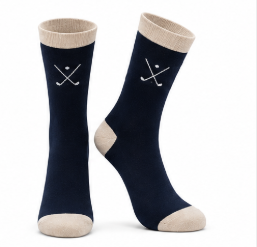 Navy cross clubs golf socks