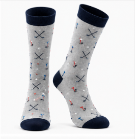 Grey Club Motif golf socks